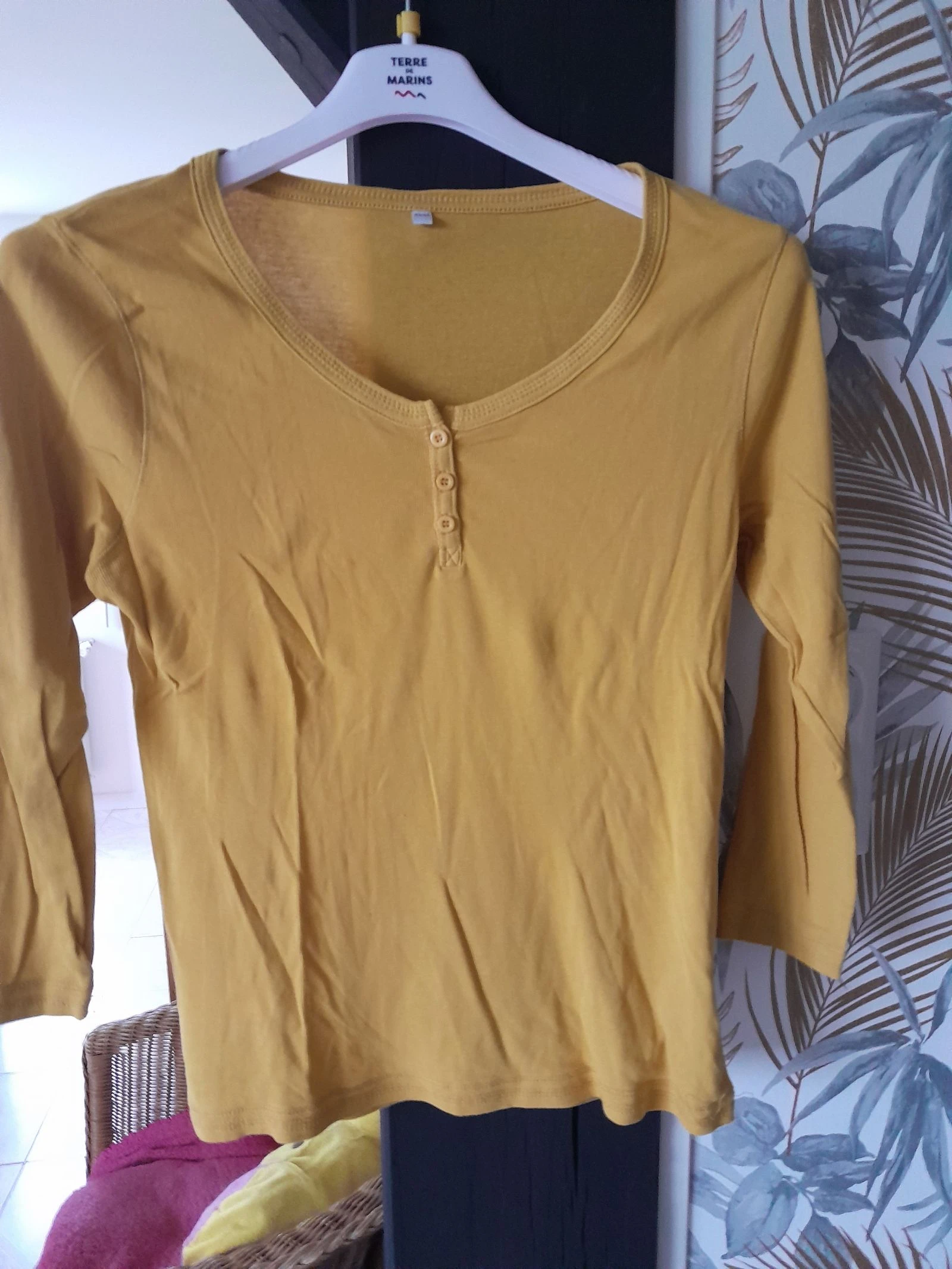 T-shirt manches 3/4